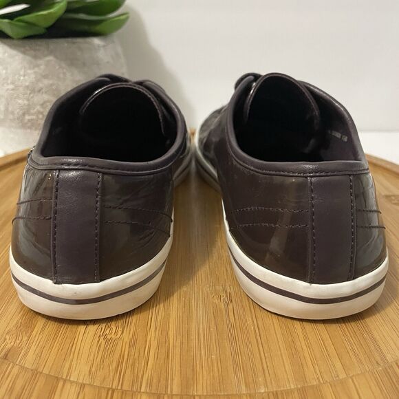 Cole Haan Laurie Purple Patent Leather Sneaker Women's 7.5 Low-Top Skater Shoe - Picture 5 of 12